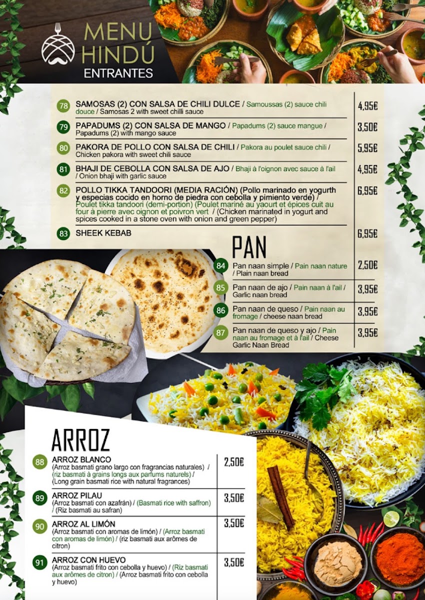 Menu Punjab Kebab Restaurante Indian Cuisine-5